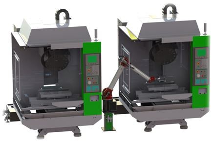 RBR610 Molding Robot space