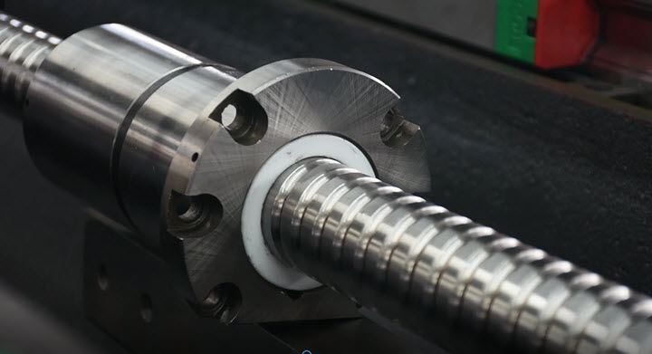 guide screw of 4 axis CNC mill