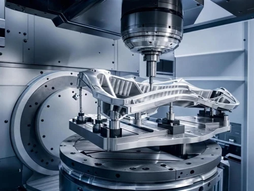 آلة CNC ذات طاولة دوارة مقابل طاولة ثابتة: ما الفرق؟